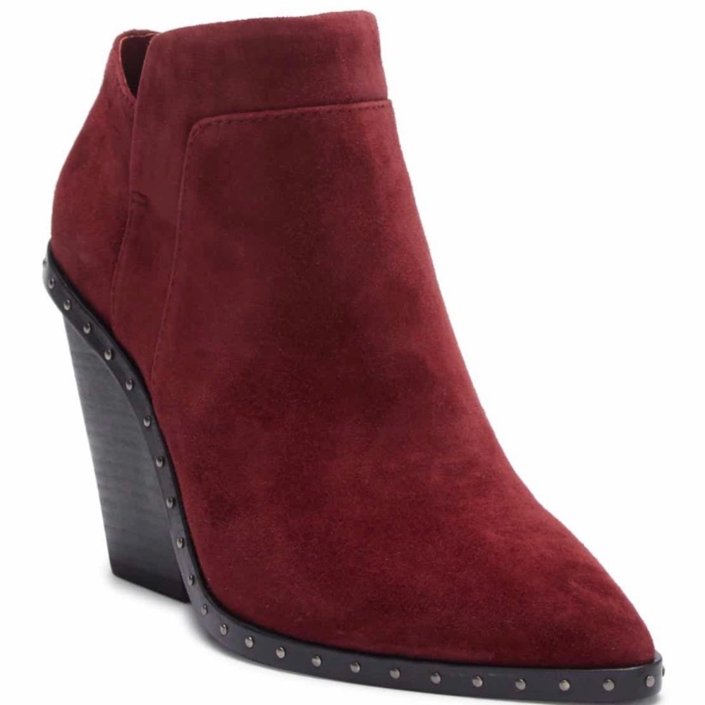 Mercer Edit Studded Suede Booties